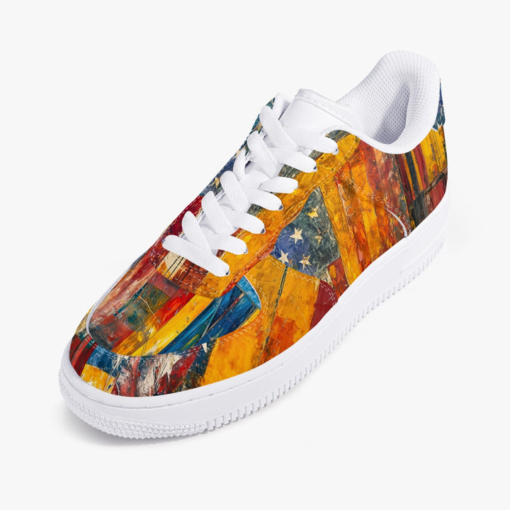 Vibrant Vibes Low-Top Sneakers, uniquestride.com