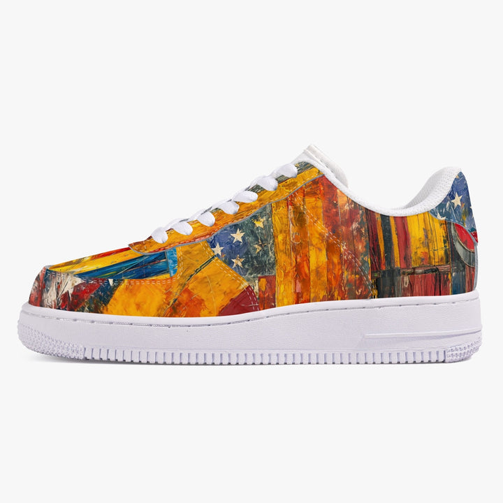 Vibrant Vibes Low-Top Sneakers, uniquestride.com