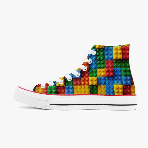 LEGO Block Builder High-Top Canvas Sneakers – Unisex