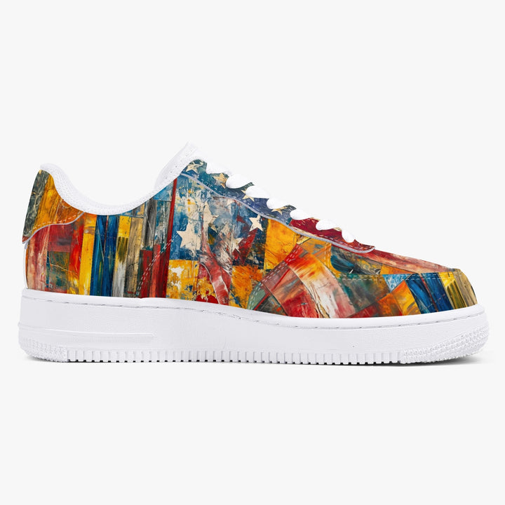 Vibrant Vibes Low-Top Sneakers, uniquestride.com